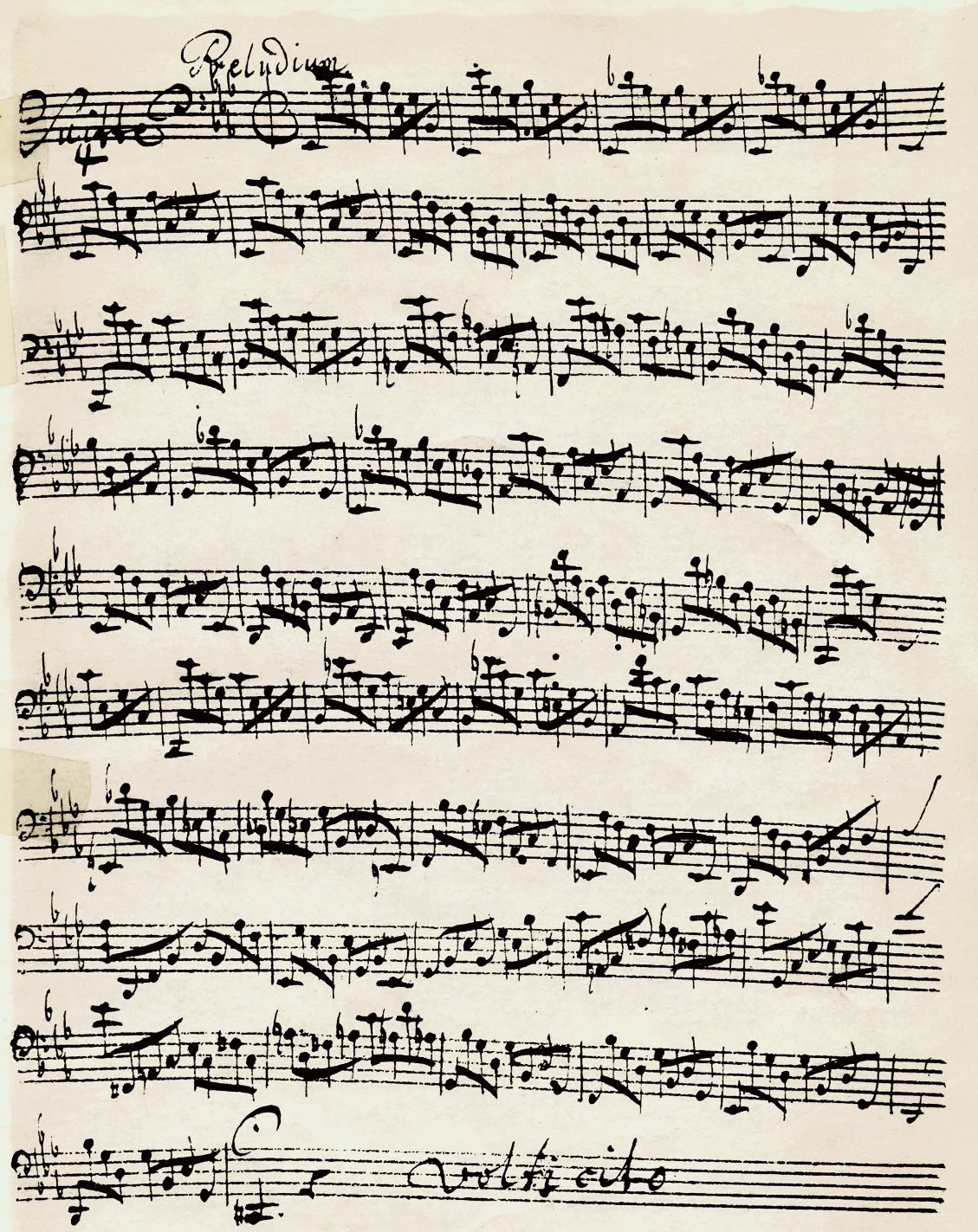 🎵PRELUDE FROM IV CELLO SUITE BWV 1010 BY BACH🎻 – Pier Paolo Maccarrone, image size:1129x1423